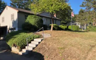 Mowing for S.C. Landscaping in Franklin, NH