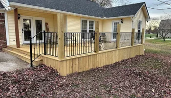 Ornamental iron railings for Dog Town Welding and Fabrication in Portland,  TN