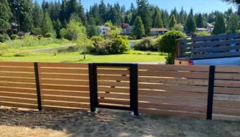 Fence Installation for McBride and Sons Fence in Camano, WA