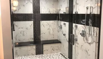 Custom Glass Installation for Topline Glassworks in Kansas City, MO