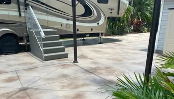Epoxy Flooring Installation for Envious coatings in Wildwood, FL