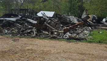 Demolition for Simmons land works in Sardis,, TN