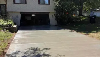 Traditional Broom Finished Concrete for Outdoor Dynamics LLC in Sherburne County, MN