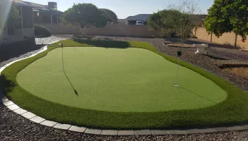 Patio Design & Construction for Green landscape in Chandler, AZ