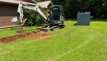 Demolition for Simmons land works in Sardis,, TN