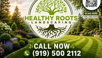 Lawn Clean Up for Healthy Roots Landscaping in Apex, NC