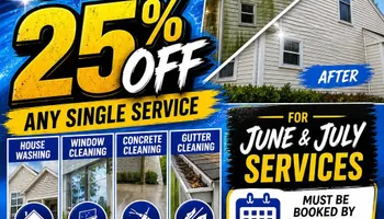 Window Cleaning for Kingdom Power Washing & Window Cleaning in Flushing, MI