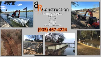 Bulkheads for BR Construction LLC in Corsicana, TX