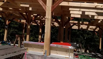 Timber Framing for Dresser Timber Framing in Mount Desert Island, ME