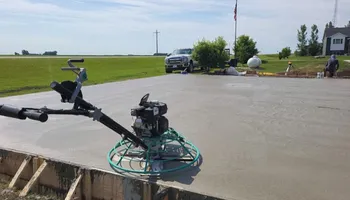 Concrete Slab Construction for Golden Construction in West Fargo, ND