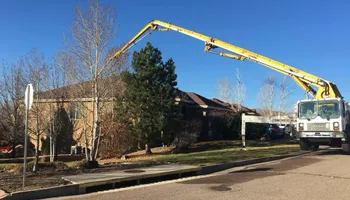 Residential Concrete Pumping for Smelker Concrete Pumping in Colorado Springs, Colorado
