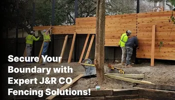 Fencing for J and R Co. in San Antonio,  TX