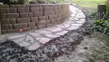 Retaining Wall Construction for Jamco in Monticello, MN
