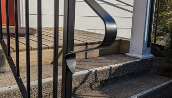 Floating Stairs for Moose Welding And Metalworks in Blue Ridge, GA