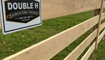 Fence Installation for Double H Fencing in Hartville, OH