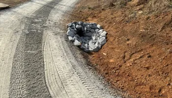 Land Clearing for Old South Grading in Glade Valley, NC