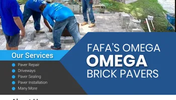 Paver Installation for Fafa's Omega Brick Pavers in Lakeland, FL
