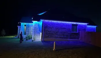LED Light Installation for Light It Up AV & Turf in Westlake, TX