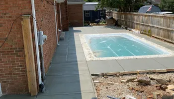 Vinyl Pools for Henry's Construction in Nashville, TN