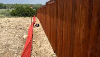 Fence Installation for HDR Construction in New Braunfels, TX