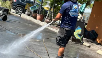 Concrete Cleaning for Miguel Angel’s Pressure Cleaning in Key West, Florida