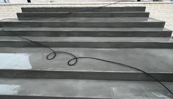 Stamped Concrete Installation for Modern Concrete LLC in Lowell, AR