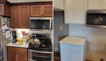 Kitchen and Cabinet Refinishing for Brush Brothers Painting in Sioux Falls, SD