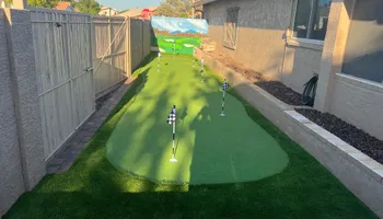 Patio Design & Construction for Green landscape in Chandler, AZ