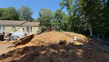 Drainage for Triple C’s Excavation in Ashford, CT
