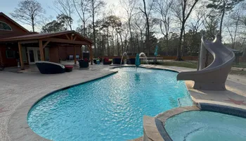 Inground Gunite Swimming Pools for Backyard Paradise Pools! in Splendora, TX