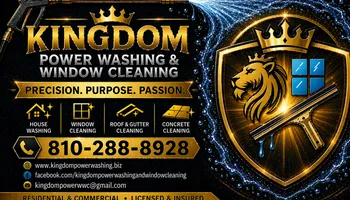 Window Cleaning for Kingdom Power Washing & Window Cleaning in Flushing, MI