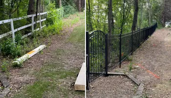 Wood Fence Installation for 321 Fence Inc. in Fairbault, MN