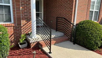 Ornamental iron railings for Dog Town Welding and Fabrication in Portland,  TN