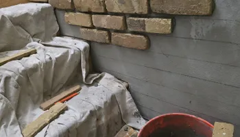 Masonry restore for JM Restoration LLC. in South Milwaukee, WI