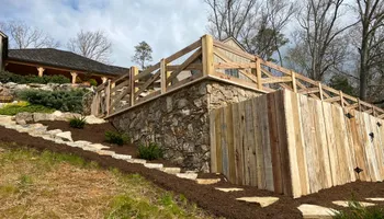Retaining Wall Construction for Campbell's Outdoor Living in Powell, TN