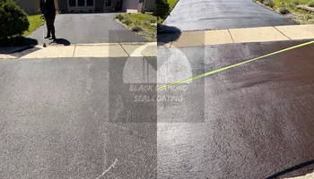 Commerical Seal Coating for Black Diamond Sealcoating in St. Charles, IL
