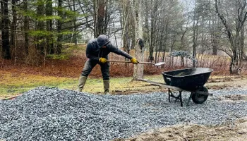 Dangerous Tree Removal for Andy Naylor Excavation in Stowe, VT