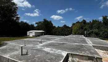 Stamped Concrete Installation for Modern Concrete LLC in Lowell, AR