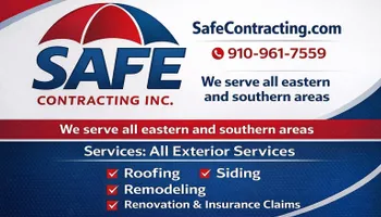 FULL SHINGLES REPLACEMENT for Safe Contracting Inc in Jacksonville, NC