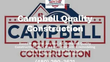 Kitchen Renovation for Campbell Quality Construction in Apache Junction, AZ