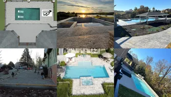 New Pool Construction for Infusion construction & Home Services in Knoxville, TN