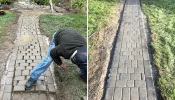 Interlock Repair & Re-Leveling for Pure Pavers Restoration in Burlington, ON