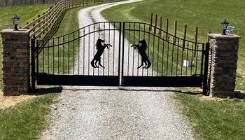 Custom Gates for Jones Welding and Ornamental Iron in Grayson, Kentucky