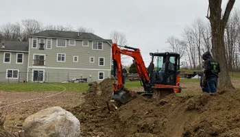 Excavation for DiSessa Landscape & Construction in Wantage, NJ
