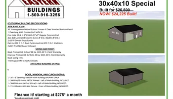 Pole Barn Construction for Eastern Buildings in Parkersburg, WV