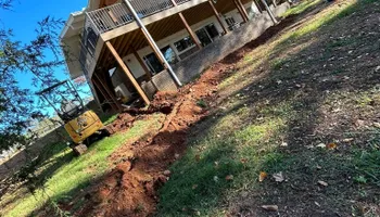 Trenching for JHC Excavation LLC in Hartwell, GA