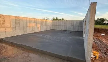 Stamped Concrete Installation for Modern Concrete LLC in Lowell, AR