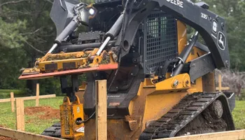 Demolition for Simmons land works in Sardis,, TN