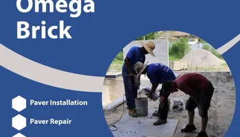 Paver Installation for Fafa's Omega Brick Pavers in Lakeland, FL