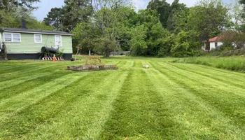 Mowing for Grayson’s Lawn Service in Crewe, VA